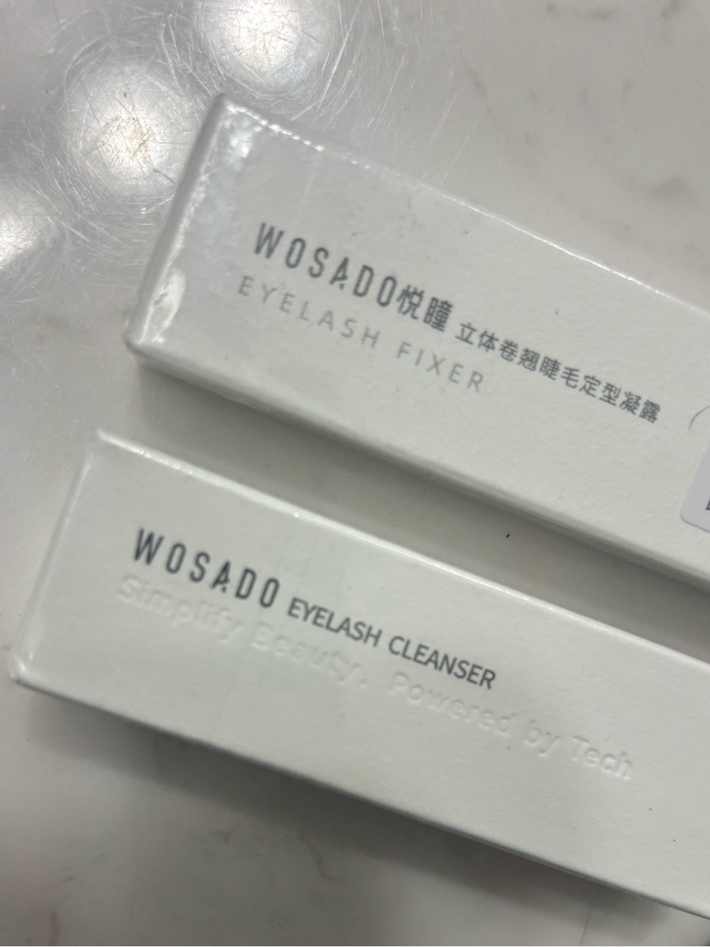 WOSADO Eyelash Fixer & Cleanser Set